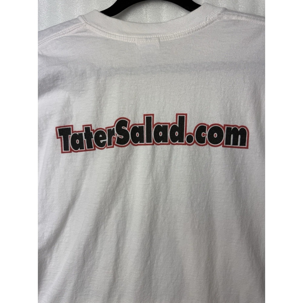 Vintage Ron White Drunk In Public Comedy Show White Shirt Size XLarge TaterSalad - Picture 11 of 11